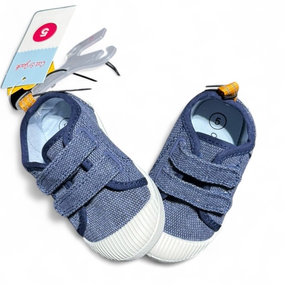 Cat & Jack Other - Cat & Jack Navy Blue Kids Sneakers Adjustable Hook and Loop Strap